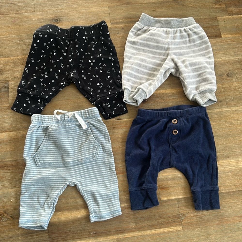 Bundle of 4 baby pants
